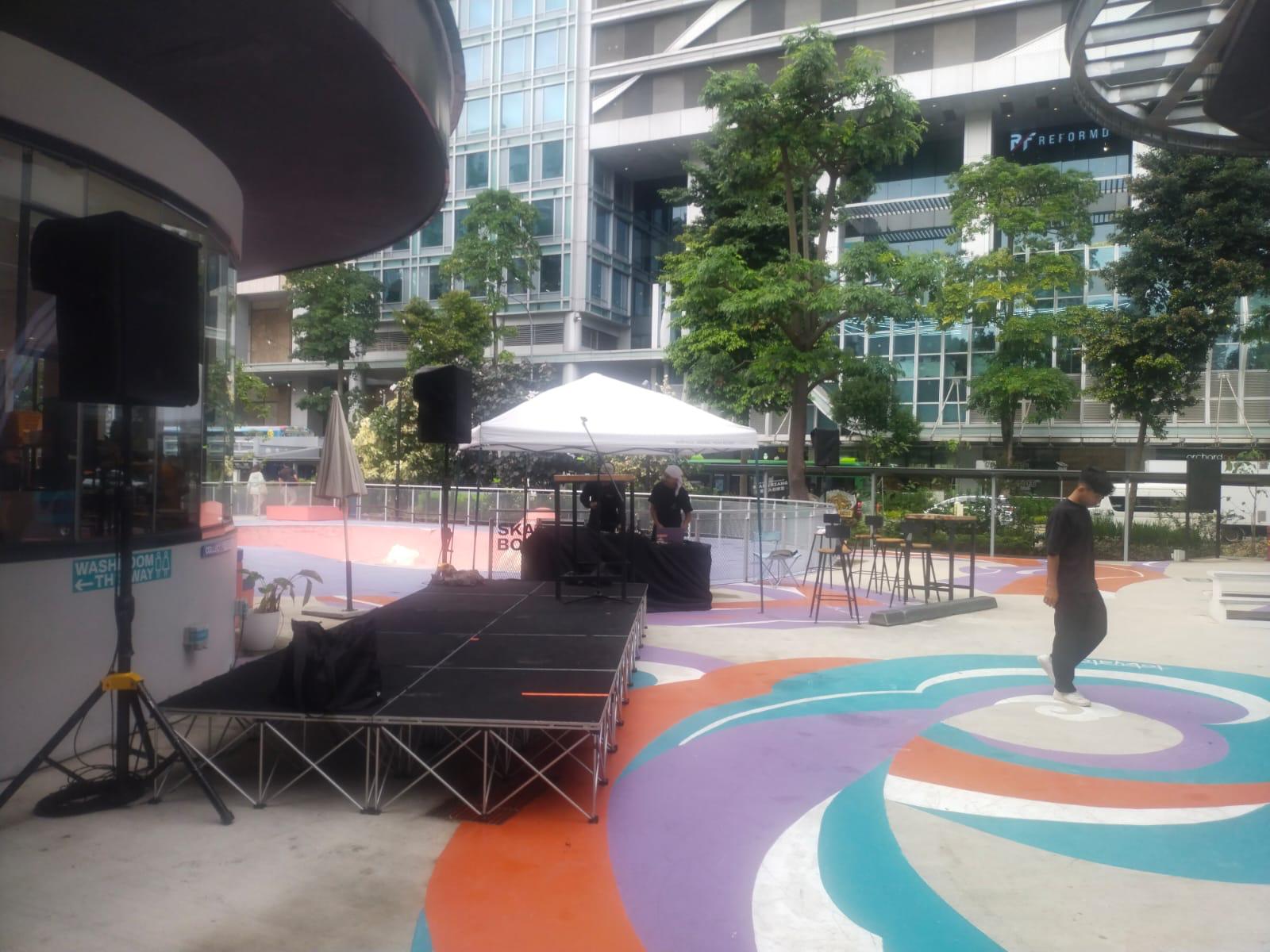 Stage platform and truss rental
